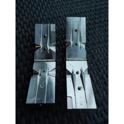 Molde aluminio potera plomada 7-10 g. 2 cavidades