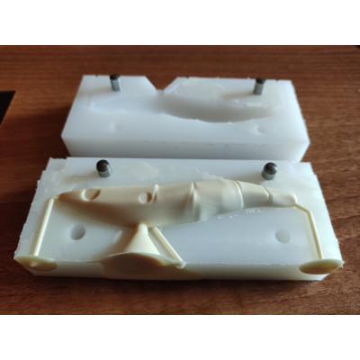 Molde mecanizado potera Gambón 70 mm.