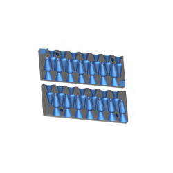 Molde plomo para pesca a fondo Pera 10 gr. sin giratorio