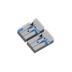 Molde aluminio potera plomada 7-10 g. 2 cavidades