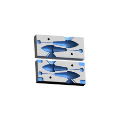 Molde torpedo para surfcasting 100-120-150 g. 2 cavidades